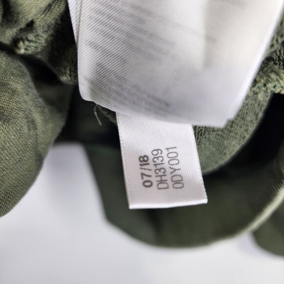 Adidas Trefoil Logo Hoodie Olive Green Cotton Blend‎ Size L - Picture 6 of 8